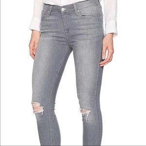 7 for All Mankind Ankle Gwenevere Skinny Jean | Color: Gray | Size: 28